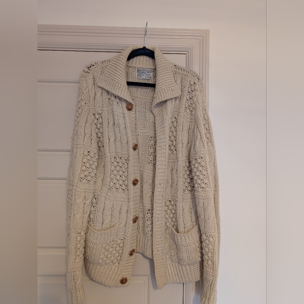 Vintage Sears Grandpa Cardigan with pockets